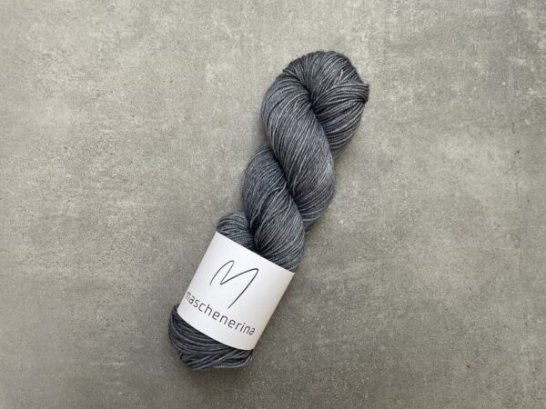 sockenwolle merino high twist anthrazitt